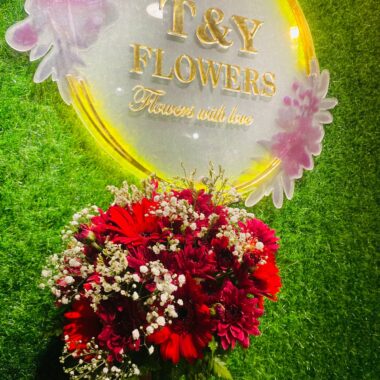 Deep Red & Crimson Bouquet